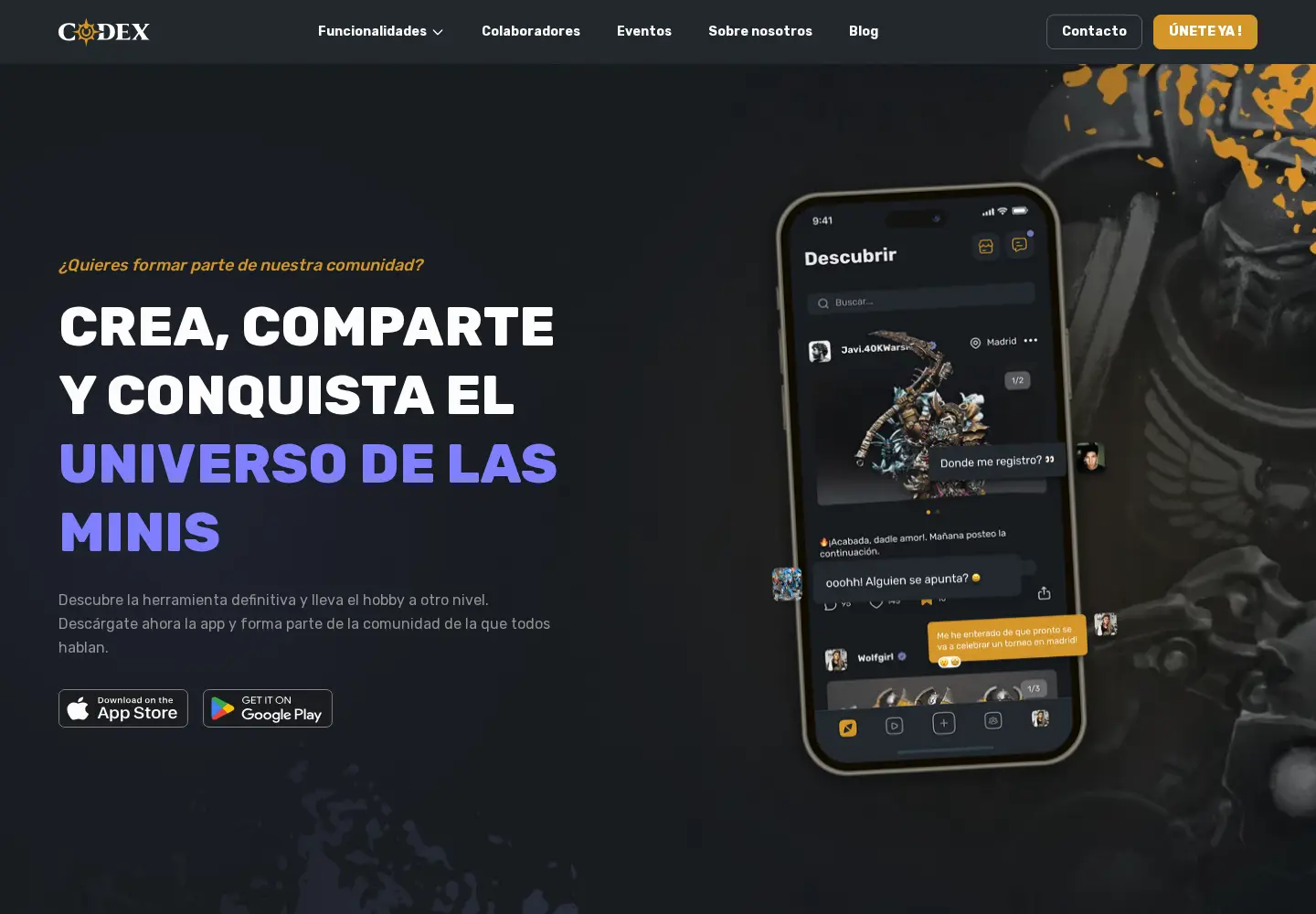 Web de Codex Community